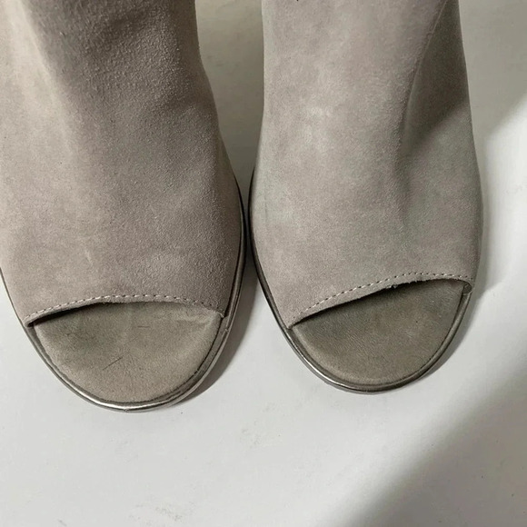 Kenneth Cole Reaction 7 Sparkles Suede Strappy Sandal Heel Size 10 - Picture 3 of 8